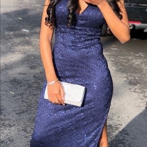 Prom dress worn once good condition.